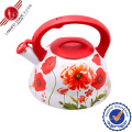 Various Decal Whistling Enamel Kettle